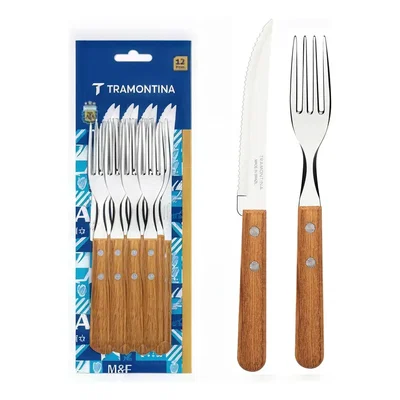 Set de Cubiertos Tramontina Dynamic x12 Piezas