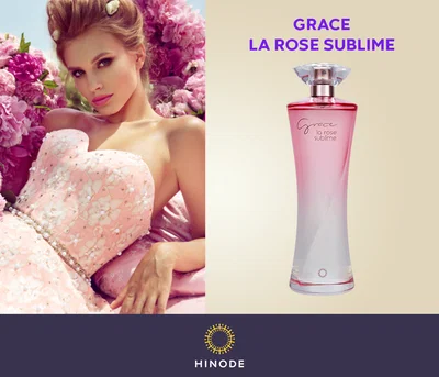 🌹 GRACE LA ROSE SUBLIME HINODE 100 ML – PERFUME FEMENINO  🌹✨
