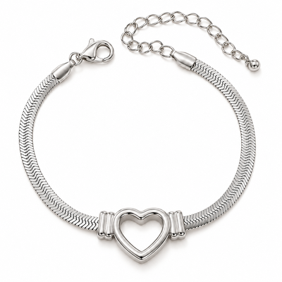 Pulsera Mallada Corazón