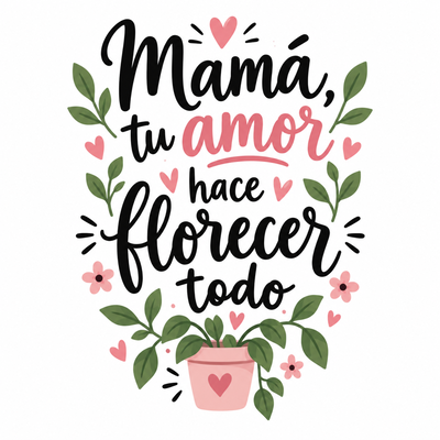 Vaso térmico Día de la Madre 💕 1.2L
