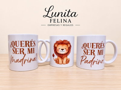 Taza Madrina o Padrino – Diseño a Elección 💕