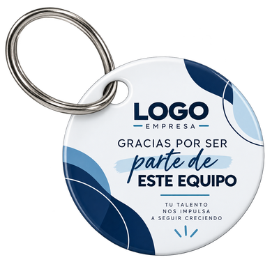 Llaveros Empresariales Personalizados con Logo