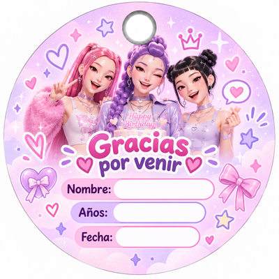 Llavero- Guerreras K-Pop