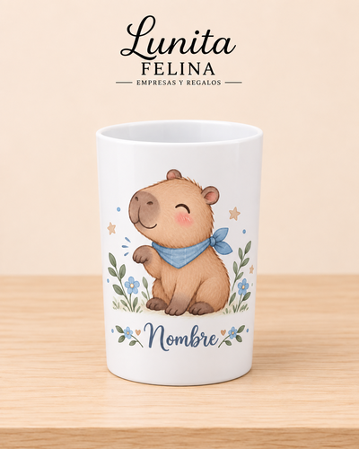 Vaso Lapicero Infantil –  Capibara