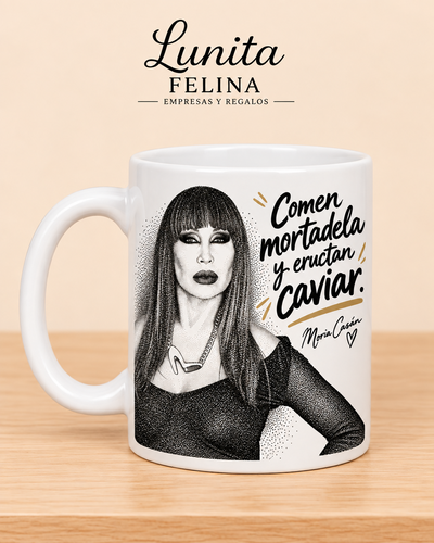 Taza Moria Casán – Frases Icónicas ✨