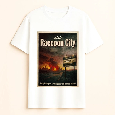 Remera "Visit Raccoon City"
