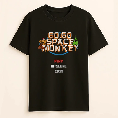 Remera "Go Go Space Monkey"