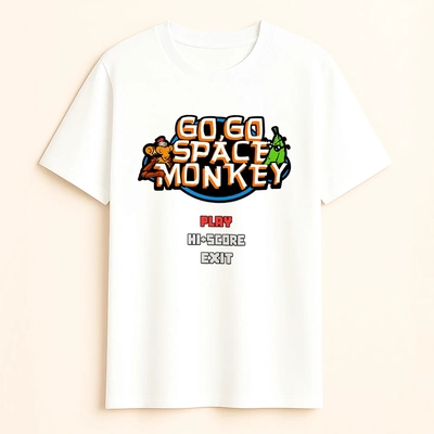 Remera "Go Go Space Monkey"