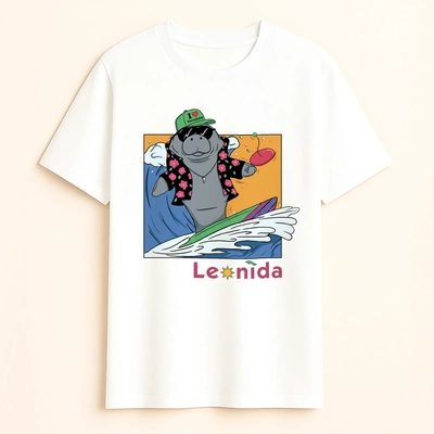 Remera "Leonida Surf Manatee"