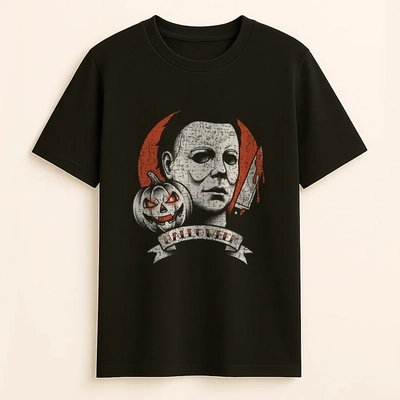 Remera Haddonfield Grunge