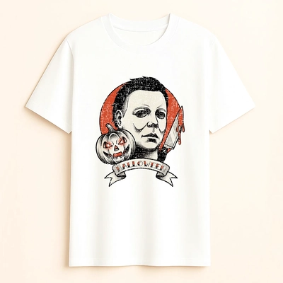 Remera Haddonfield Grunge
