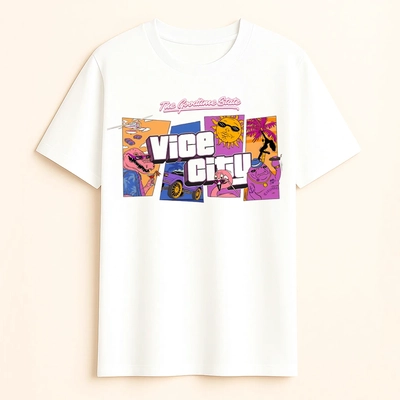 Remera "The Goodtime State" - Vice City Edition