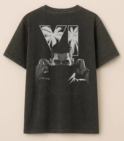 Remera Oversize Stone Wash - Jason GTA VISemitono