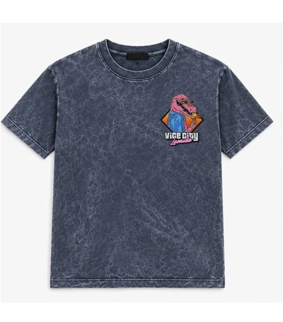 Remera Clásica Stone Wash - Macca The Gator (Leonida Edition)