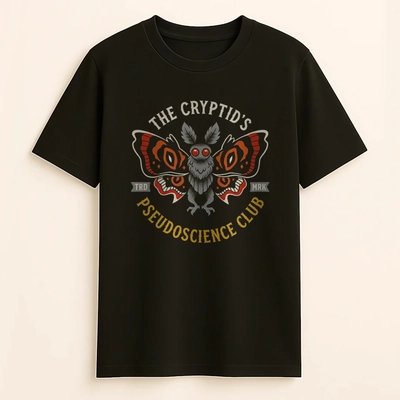 Remera Clásica "Pseudoscience Club" (Mothman)