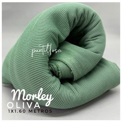 Morley elastizado OLIVA - 1x1.60 metros