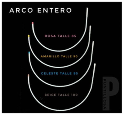 ARCO MOD. ENTERO 85/90/95/100 PARA TAZA DE CORPIÑO - 1 PAR