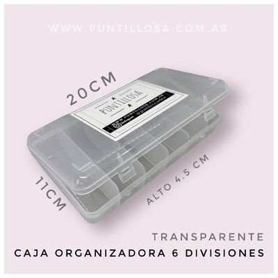 Caja para Avios 6 divisiones
