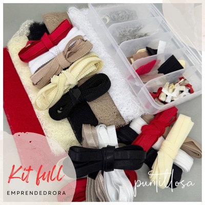 KIT FULL EMPRENDEDORA - 5 COLORES - Insumos para tus Primeros Conjuntos