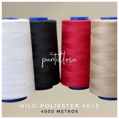 Hilo Poliéster 40/2 de 4000 metros