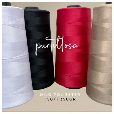 Hilo poliéster 150/1 cono 350 gramos