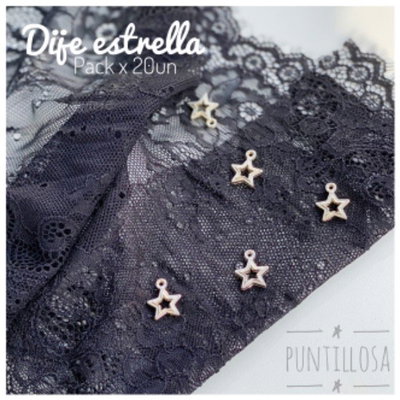 Dije estrella 20 un