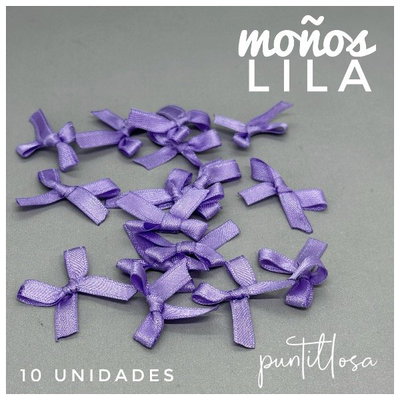Moño Lila 10 unidades