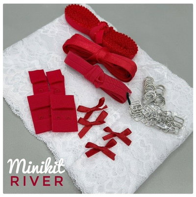 MINI KIT EMPRENDEDORA RIVER - Insumos de lenceria para tus Primeros Conjuntos