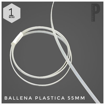 BALLENA PLASTICA 5.5MM - 1 METRO