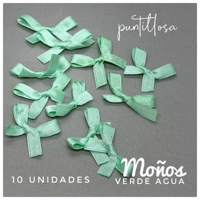 Moños Vede agua - 10 unidades