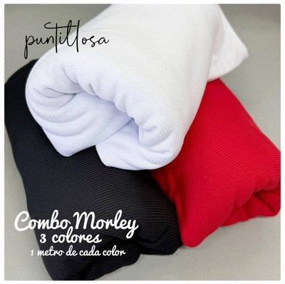 Combo Morley Clásico - Rojo Blanco Negro