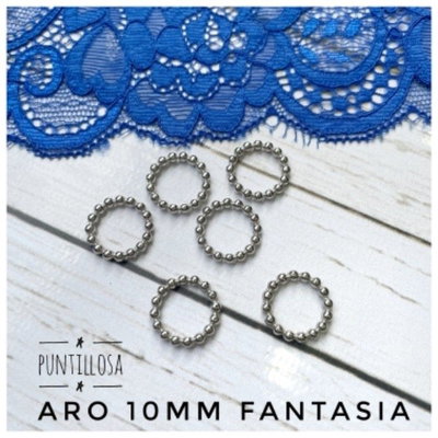 ARO 10MM FANTASIA PARA BRETEL DE CORPIÑO - 50 UNIDADES