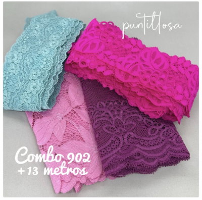 Combo 902- Puntillas Surtidas +13 metros