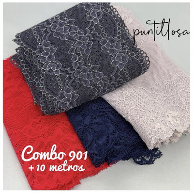 Combo 901- Puntillas Surtidas +10 metros