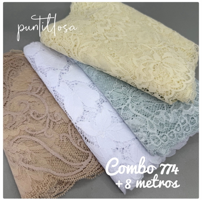 COMBO 774 - PUNTILLAS SURTIDAS - +8 METROS