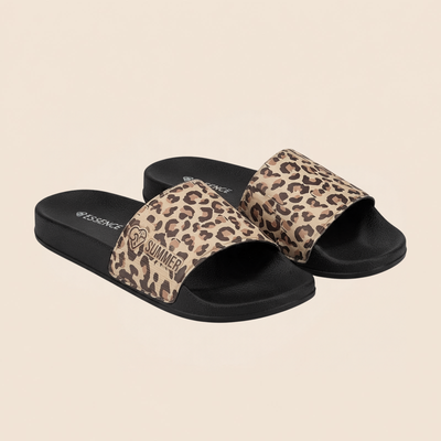 SAVANA SLIDE | Chancla Animal Print