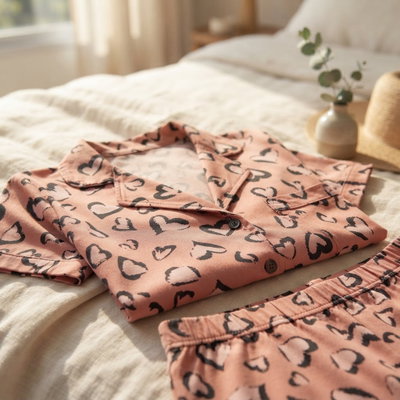 LUNA SOFT | Pijama Camisero Modal