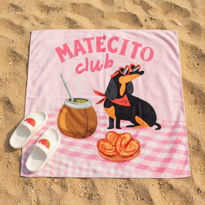 SUNSET XL | Megatoallón MATECITO CLUB 150 × 150 cm