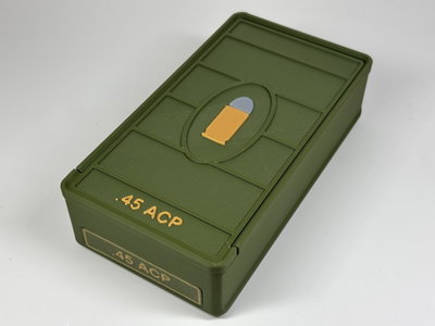 Caja de municion para 45 ACP (50 cartuchos)