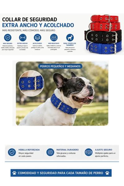 Collar para perro reforzado
