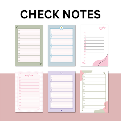 CHECK NOTES 8 MODELOS 