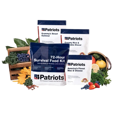 Kit de Alimentos de Supervivencia para 72 Horas