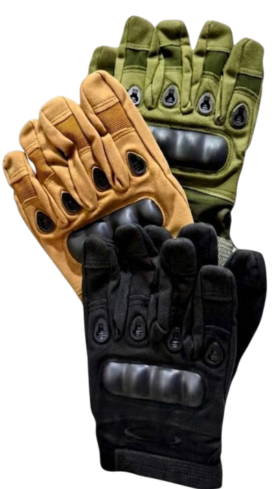 Guantes Tácticos con Protección Rígida en Nudillos