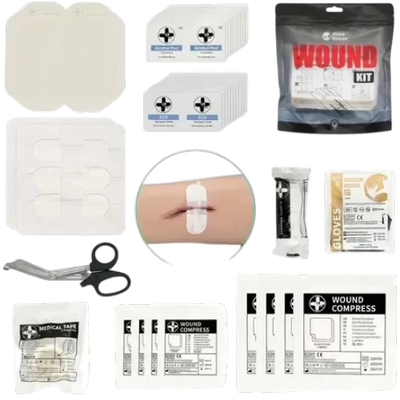 🩹 Kit de Cierre de Heridas Rhino Rescue