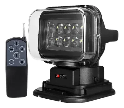 Faro Reflector LED Robótico Spot 60W con Control Remoto Inalámbrico