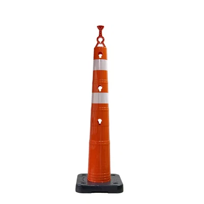 Cono Vial 120 cm con Base Regular PEAD
