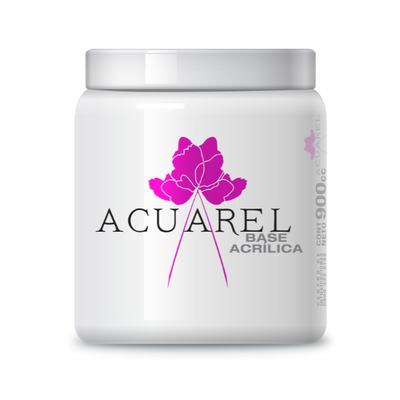 Pintura Base Acrílica Acuarel 900cc