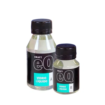 Vidrio Liquido (Resina Epoxi 2 comp) Eq Arte 150cc