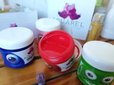 Tempera Colores Pastel Acuarel 250cc