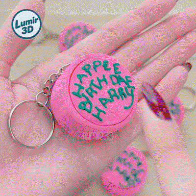 Llavero Clicker Antiestrés Torta Harry Potter